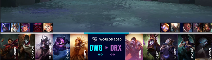 DWG vs DRX game 1 draft