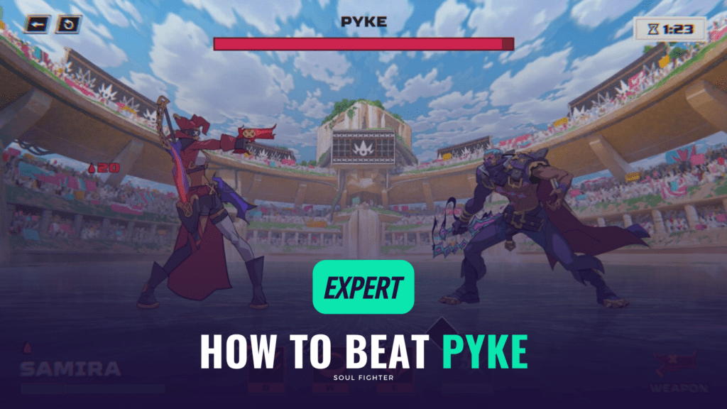 how to beat pyke expert