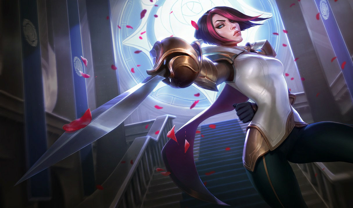 Fiora i am a master with the sword quote champion lol