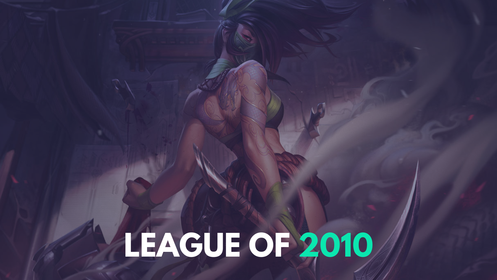 League of Legends Champions Released in 2010