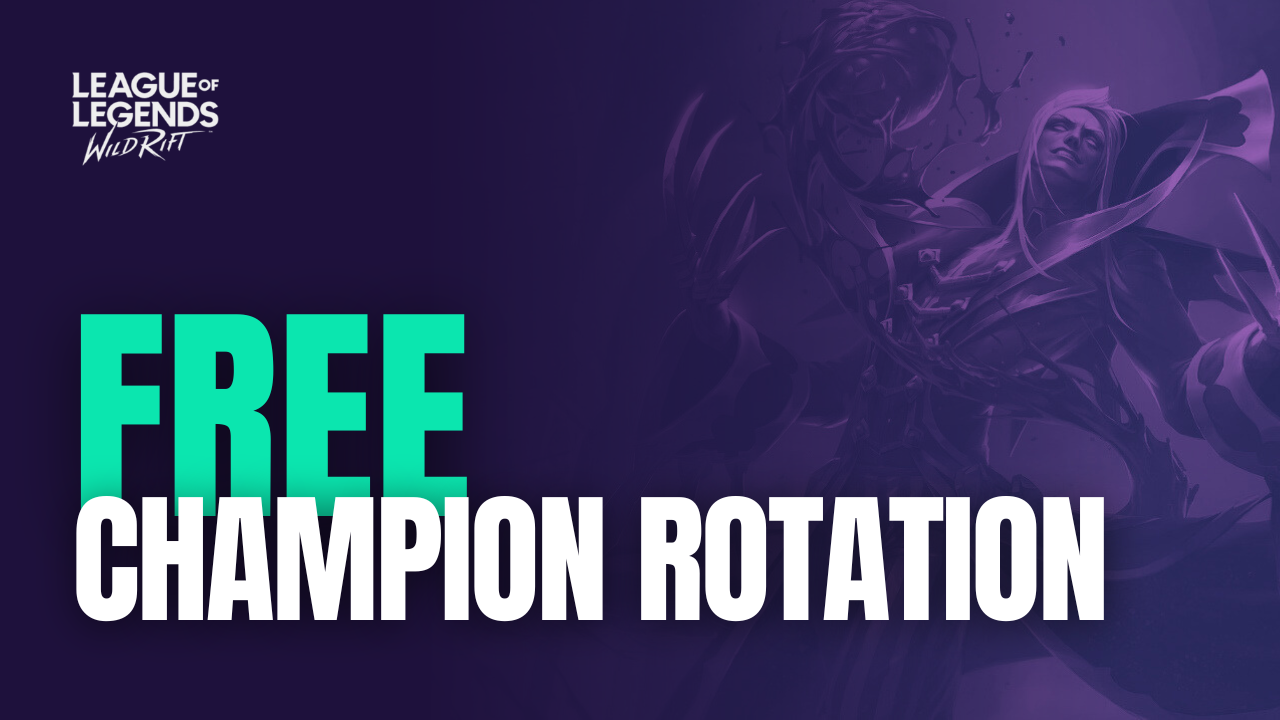 Wild Rift Free Champion Rotation - 31 August 2023