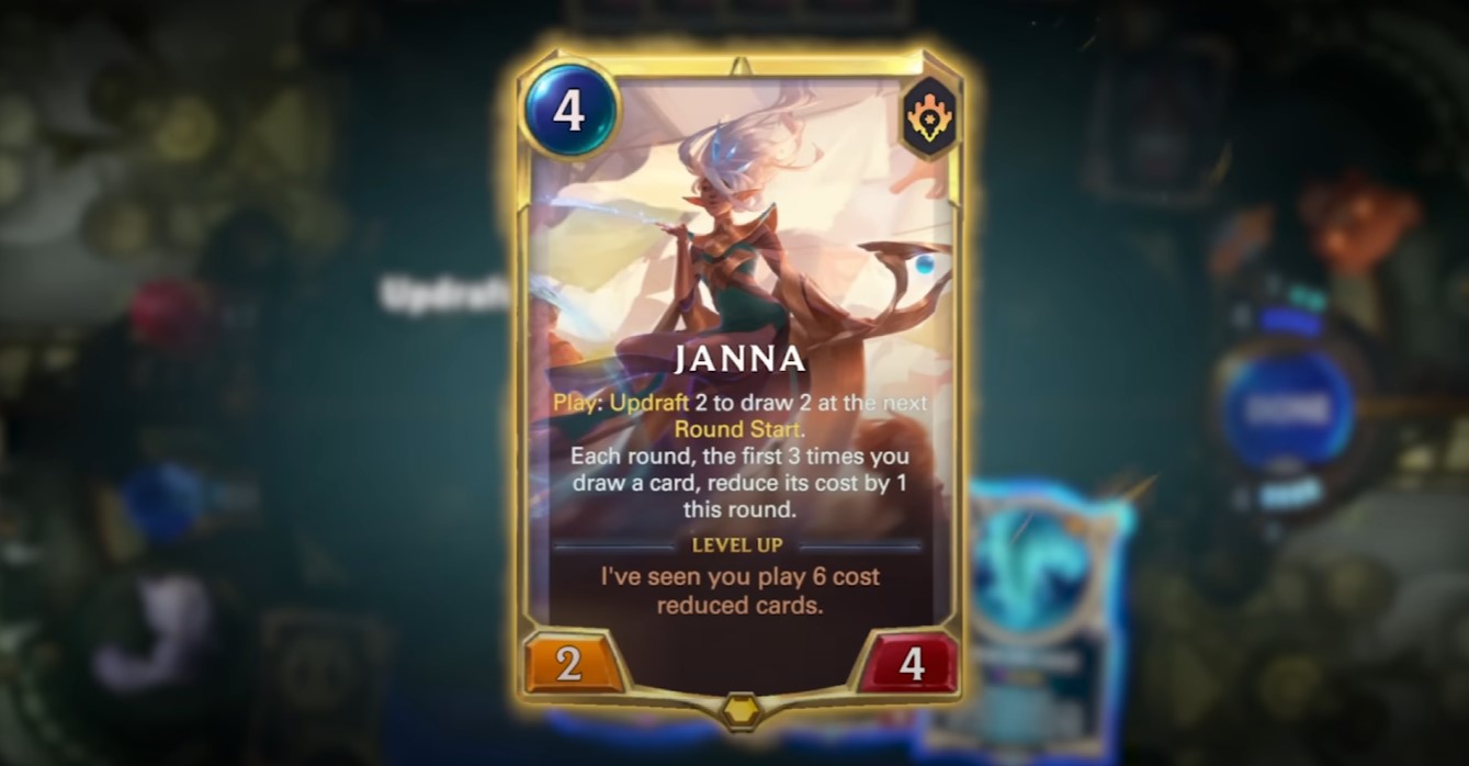 janna card legends of runeterra
